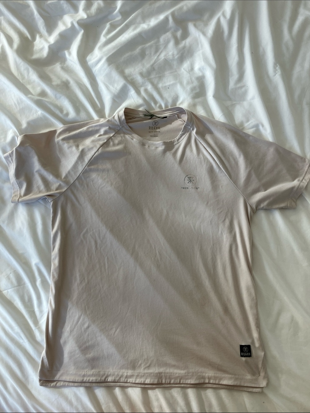 Roark Men's Short Sleeve Tee in Light Beige
